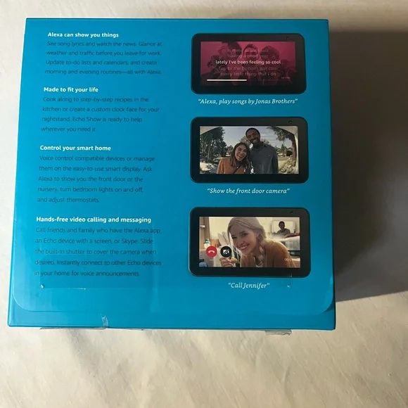 Amazon Echo Show 5 in Black - Picture 2 of 6